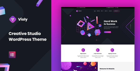 Violy - Creative Studio WordPress Theme Logo